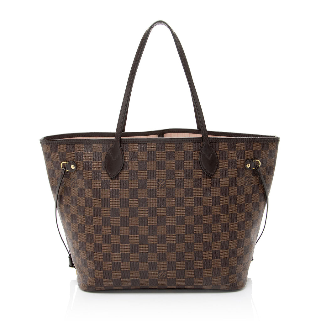 Louis Vuitton Damier Ebene Neverfull MM Tote