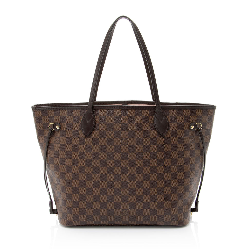 Louis Vuitton Damier Ebene Neverfull MM Tote