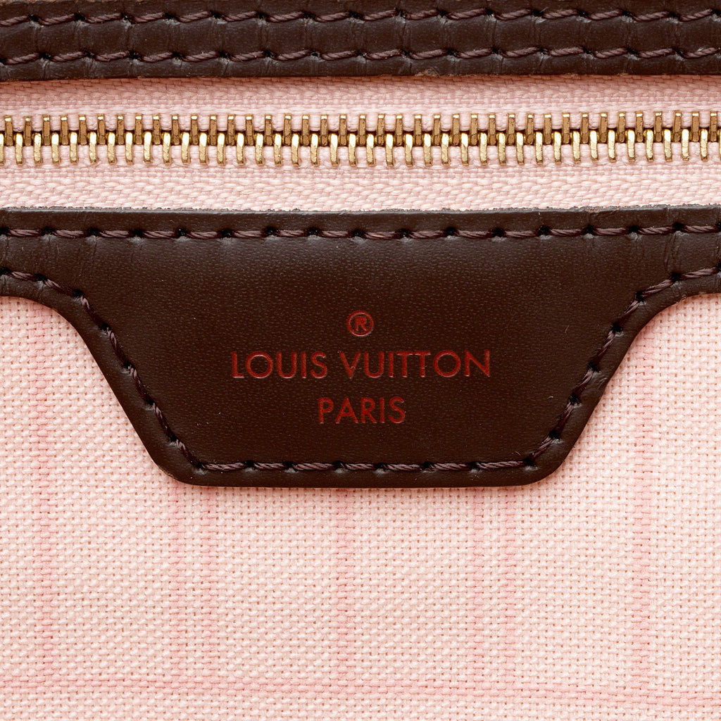 Louis Vuitton Damier Ebene Neverfull MM Tote