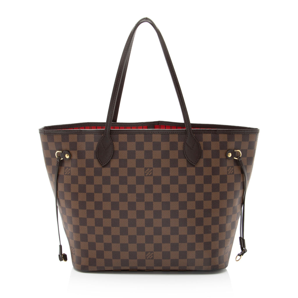 Louis Vuitton Damier Ebene Neverfull MM Tote