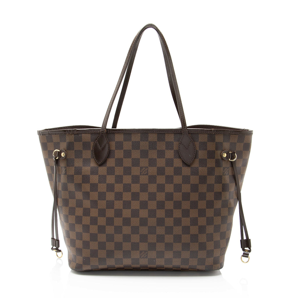 Louis Vuitton Damier Ebene Neverfull MM Tote