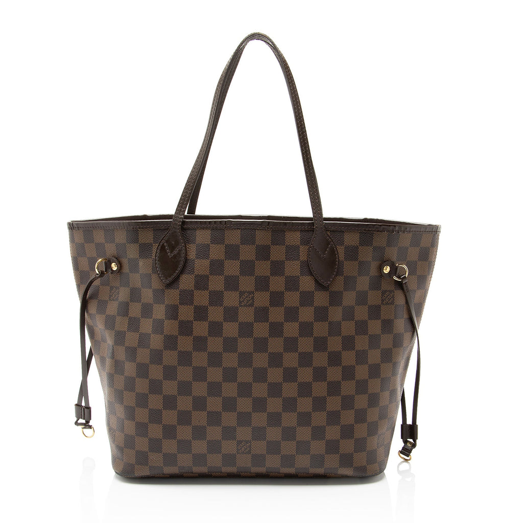 Louis Vuitton Damier Ebene Neverfull MM Tote