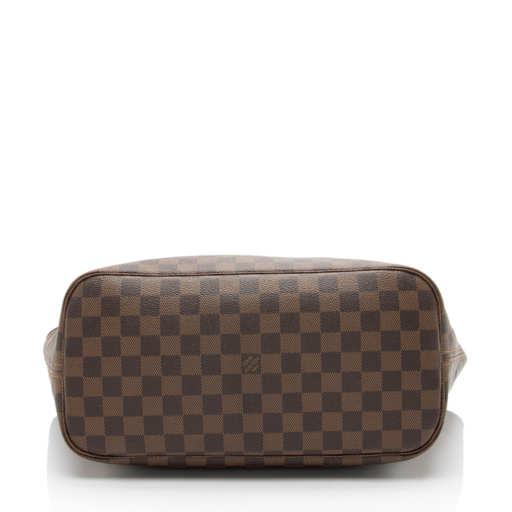 Louis Vuitton Damier Ebene Neverfull MM Tote