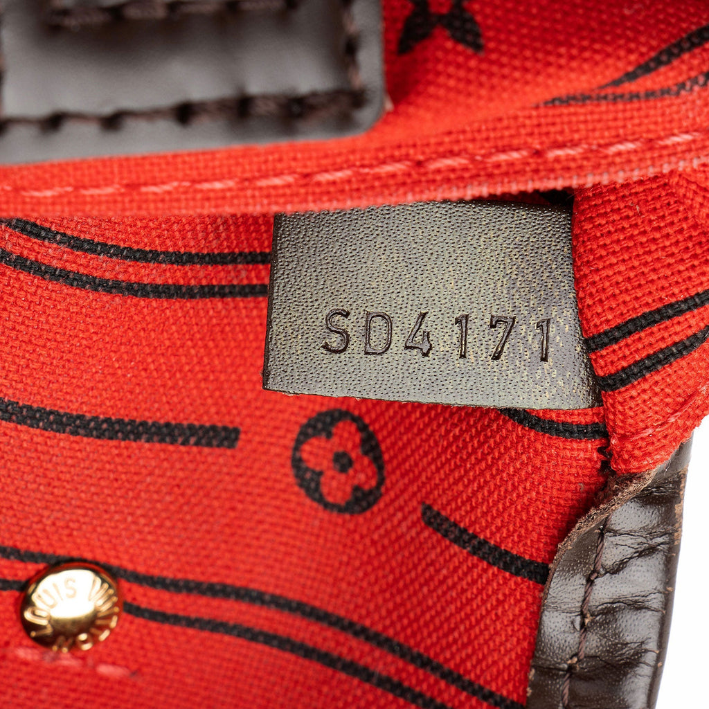 Louis Vuitton Damier Ebene Neverfull MM Tote