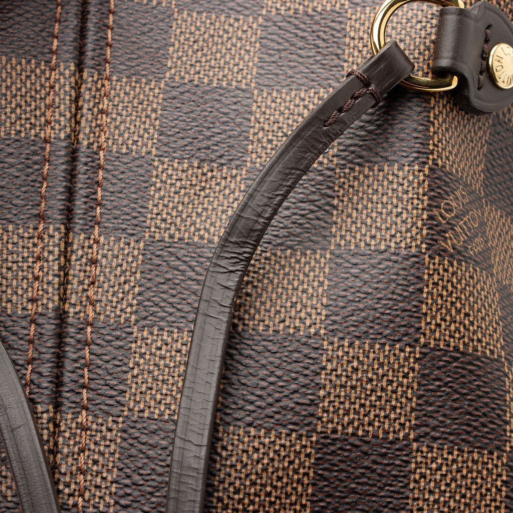 Louis Vuitton Damier Ebene Neverfull MM Tote