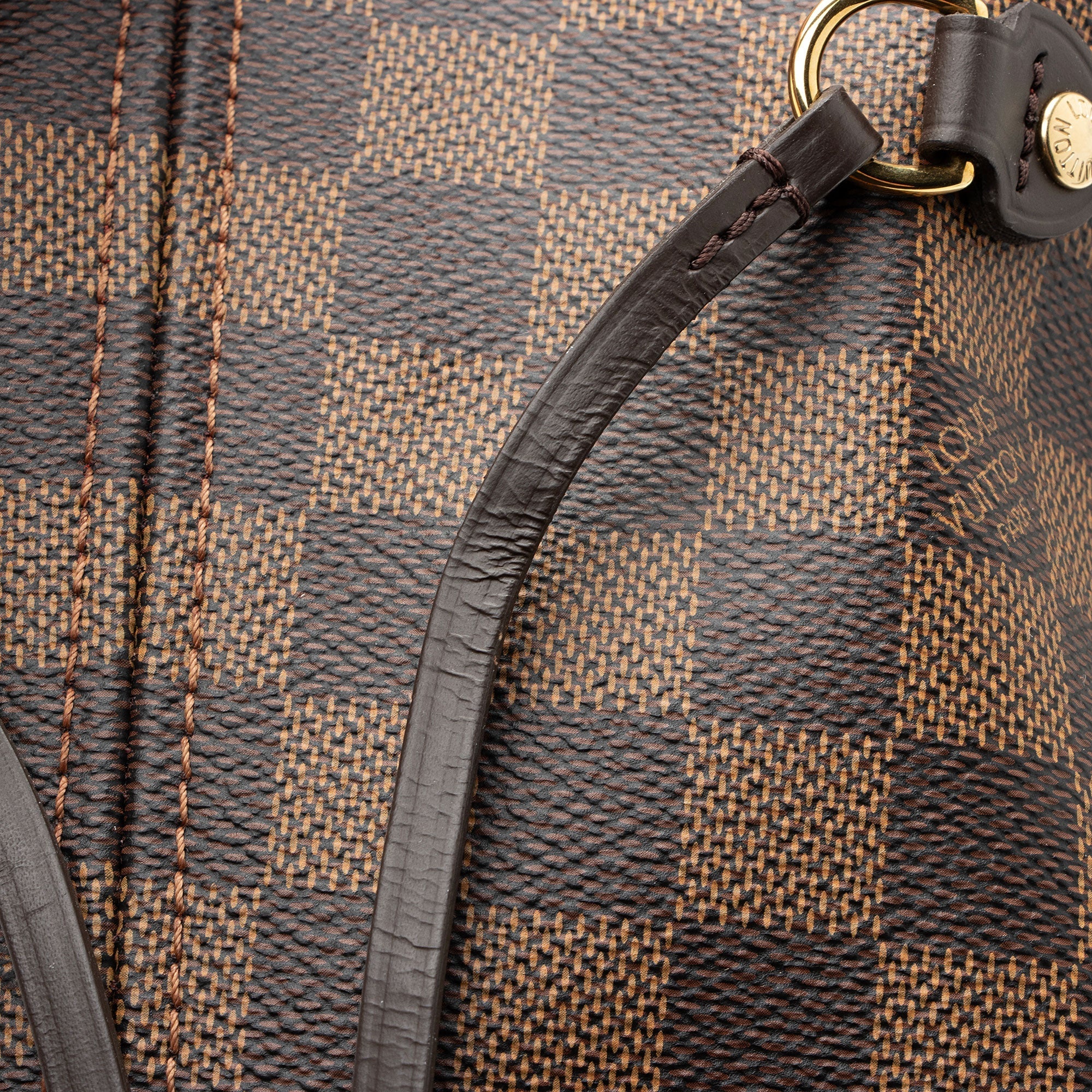Louis Vuitton Damier Ebene Neverfull MM Tote