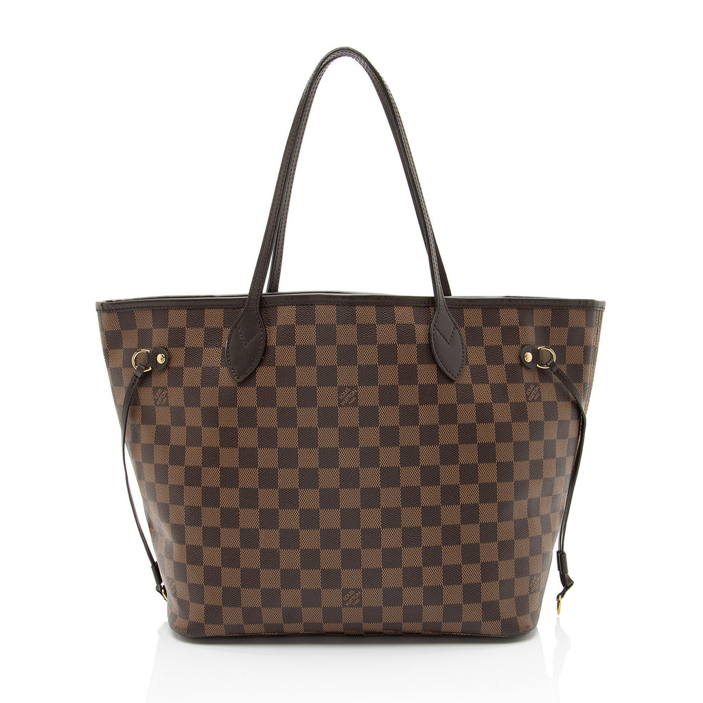 Louis Vuitton Damier Ebene Neverfull MM Tote