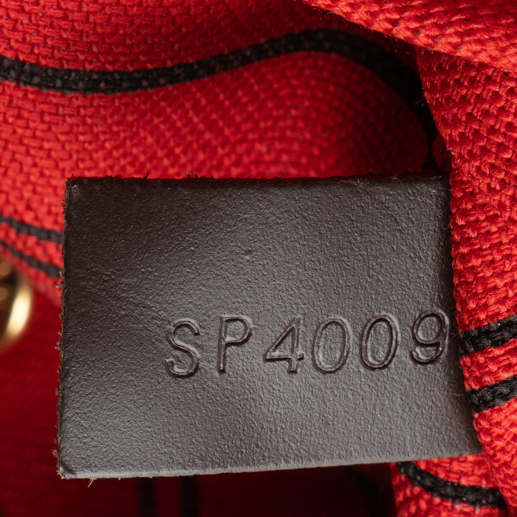 Louis Vuitton Damier Ebene Neverfull MM Tote