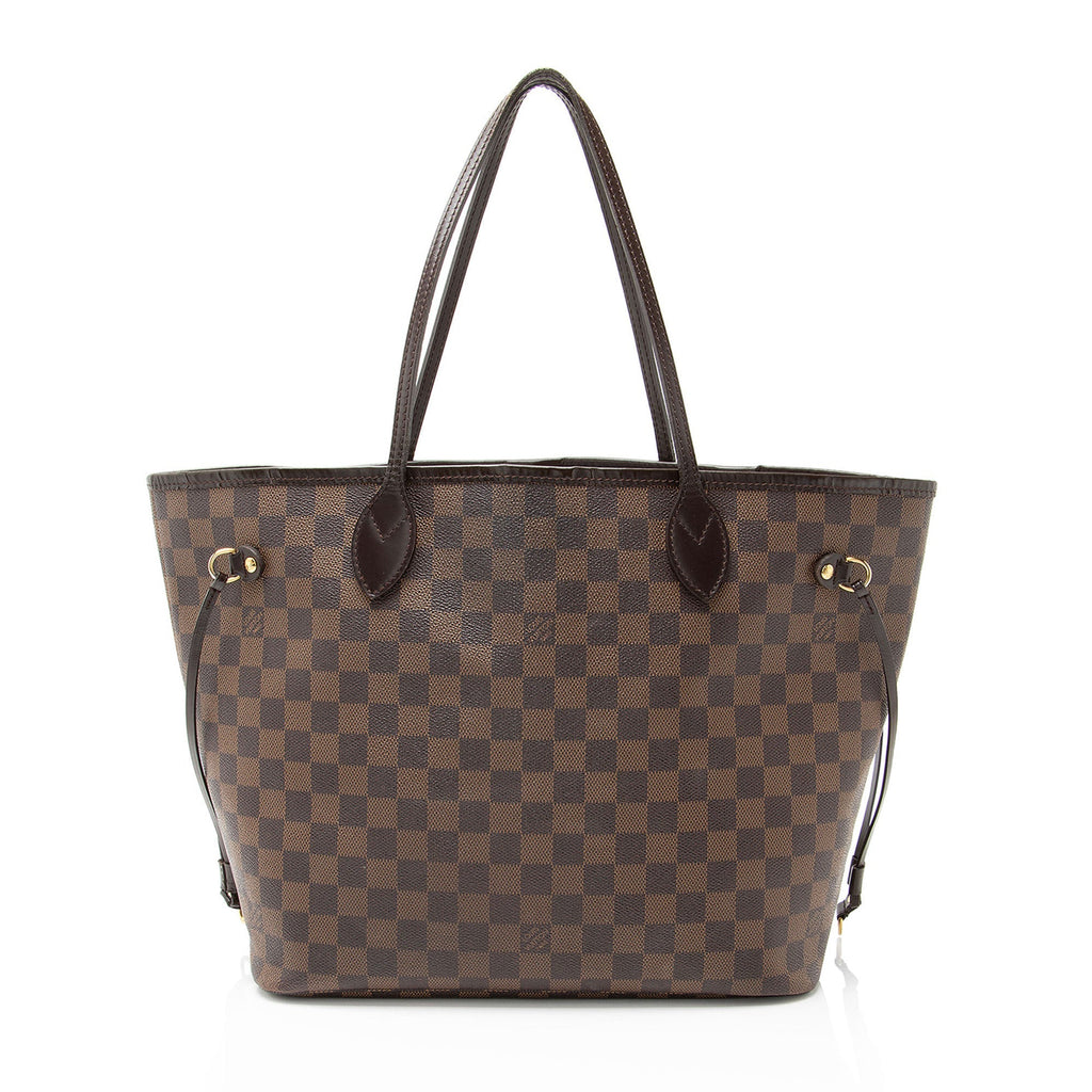 Louis Vuitton Damier Ebene Neverfull MM Tote