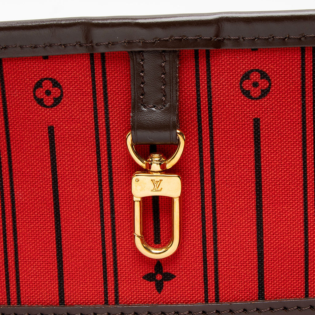Louis Vuitton Damier Ebene Neverfull MM Tote
