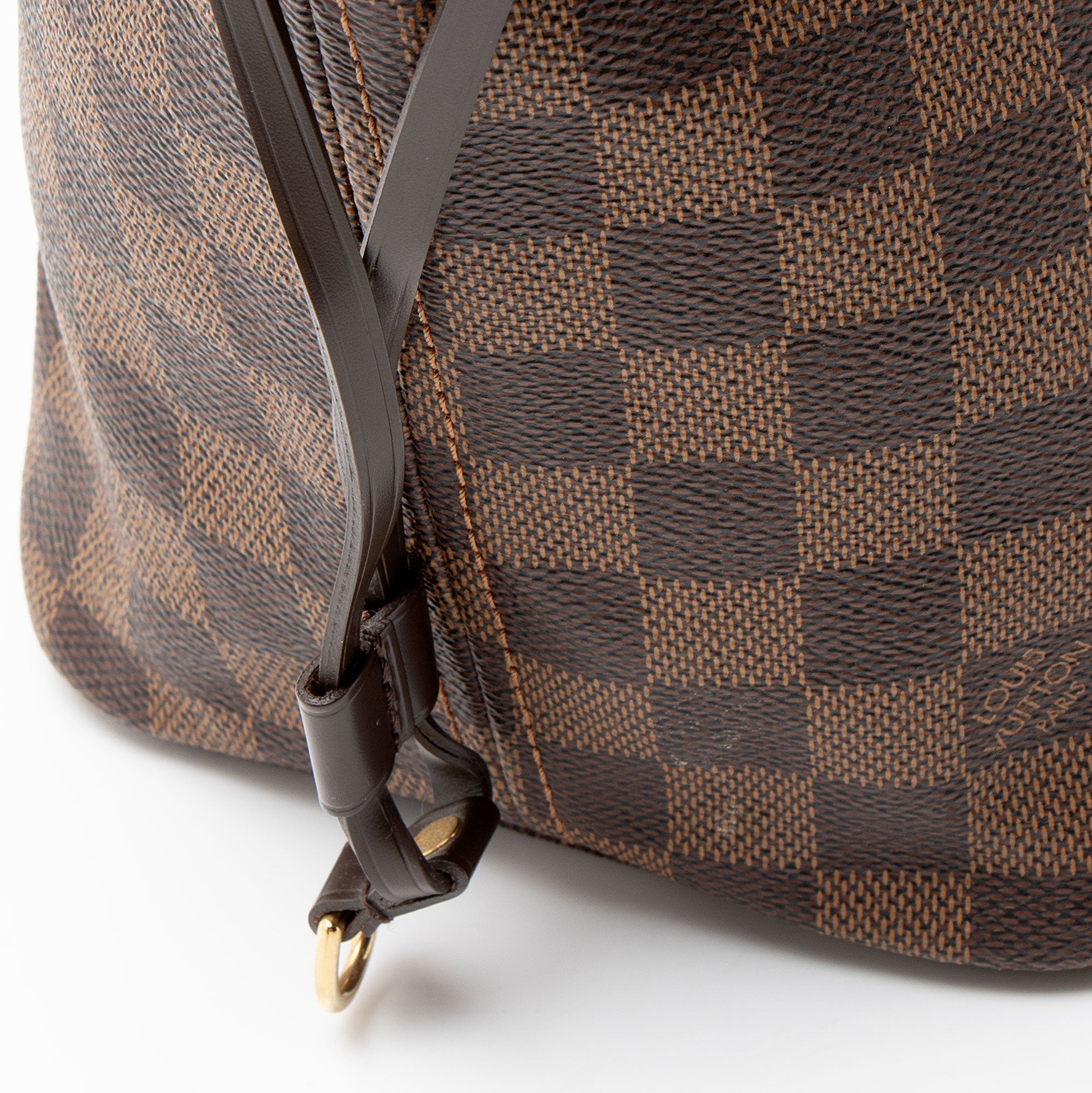 Louis Vuitton Damier Ebene Neverfull MM Tote
