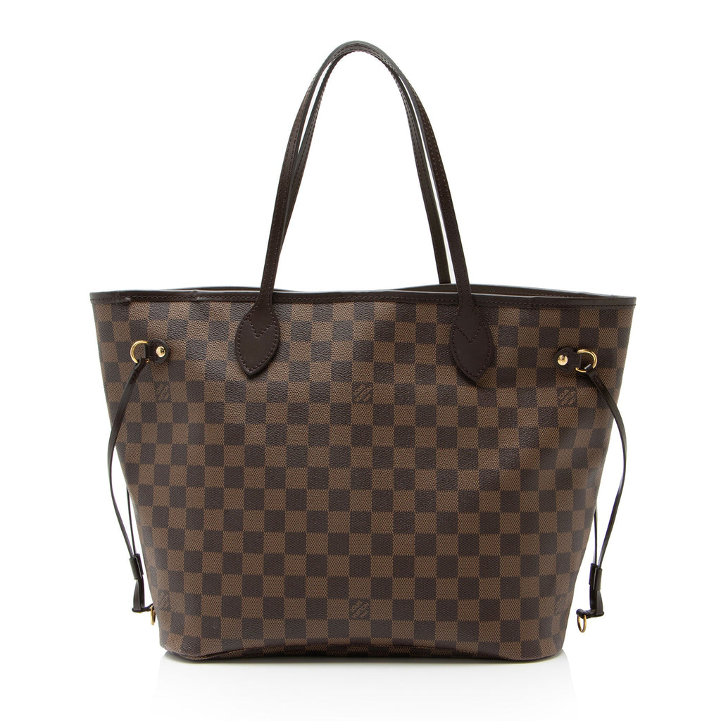 Louis Vuitton Damier Ebene Neverfull MM Tote