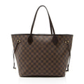Louis Vuitton Damier Ebene Neverfull MM Tote
