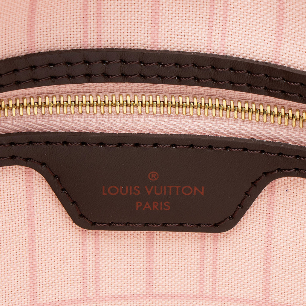 Louis Vuitton Damier Ebene Neverfull MM Tote