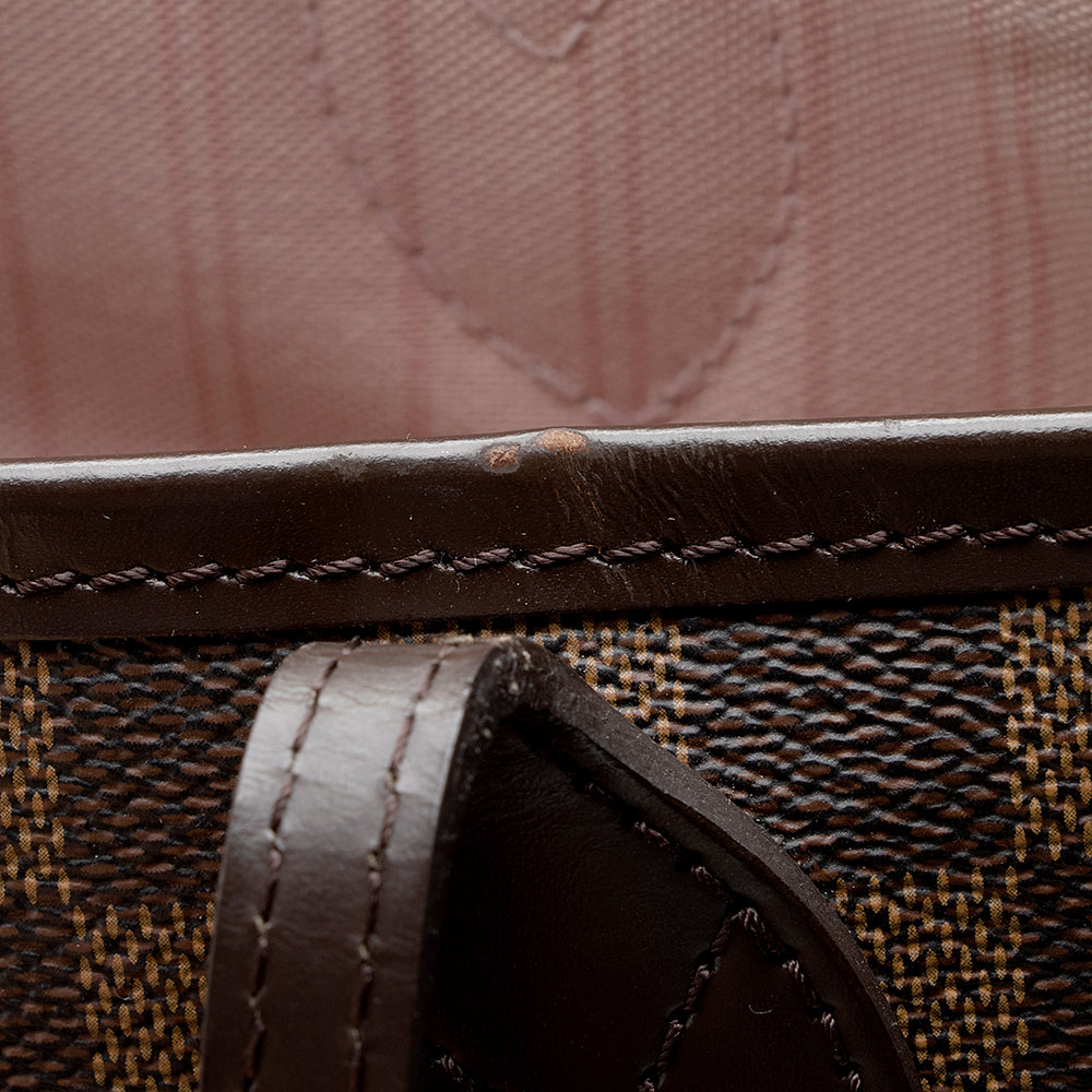 Louis Vuitton Damier Ebene Neverfull MM Tote (SHF-17826)