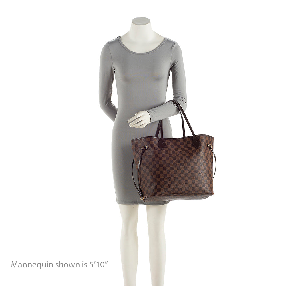 Louis Vuitton Damier Ebene Neverfull MM Tote (SHF-20032)