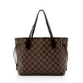 Louis Vuitton Damier Ebene Neverfull PM Tote (SHF-16873)