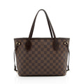 Louis Vuitton Damier Ebene Neverfull PM Tote (SHF-22958)