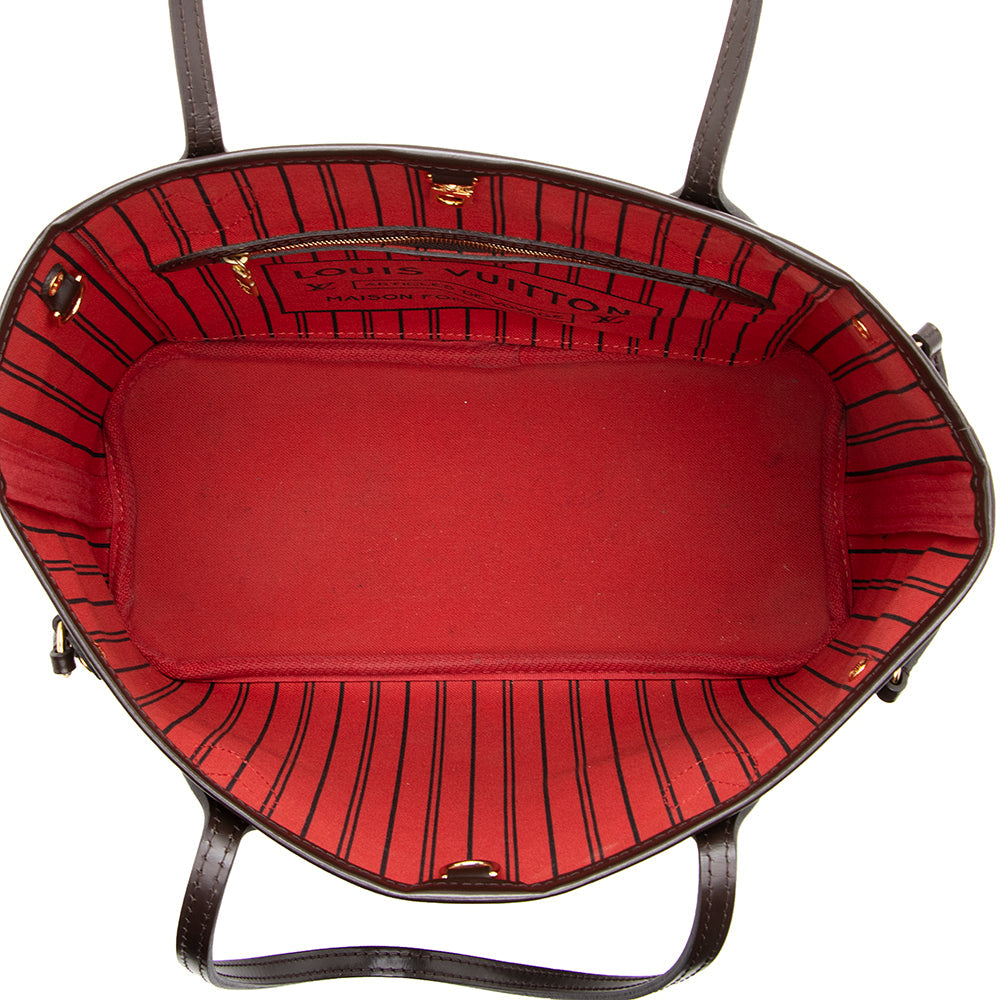 Louis Vuitton Damier Ebene Neverfull PM Tote (SHF-19029)