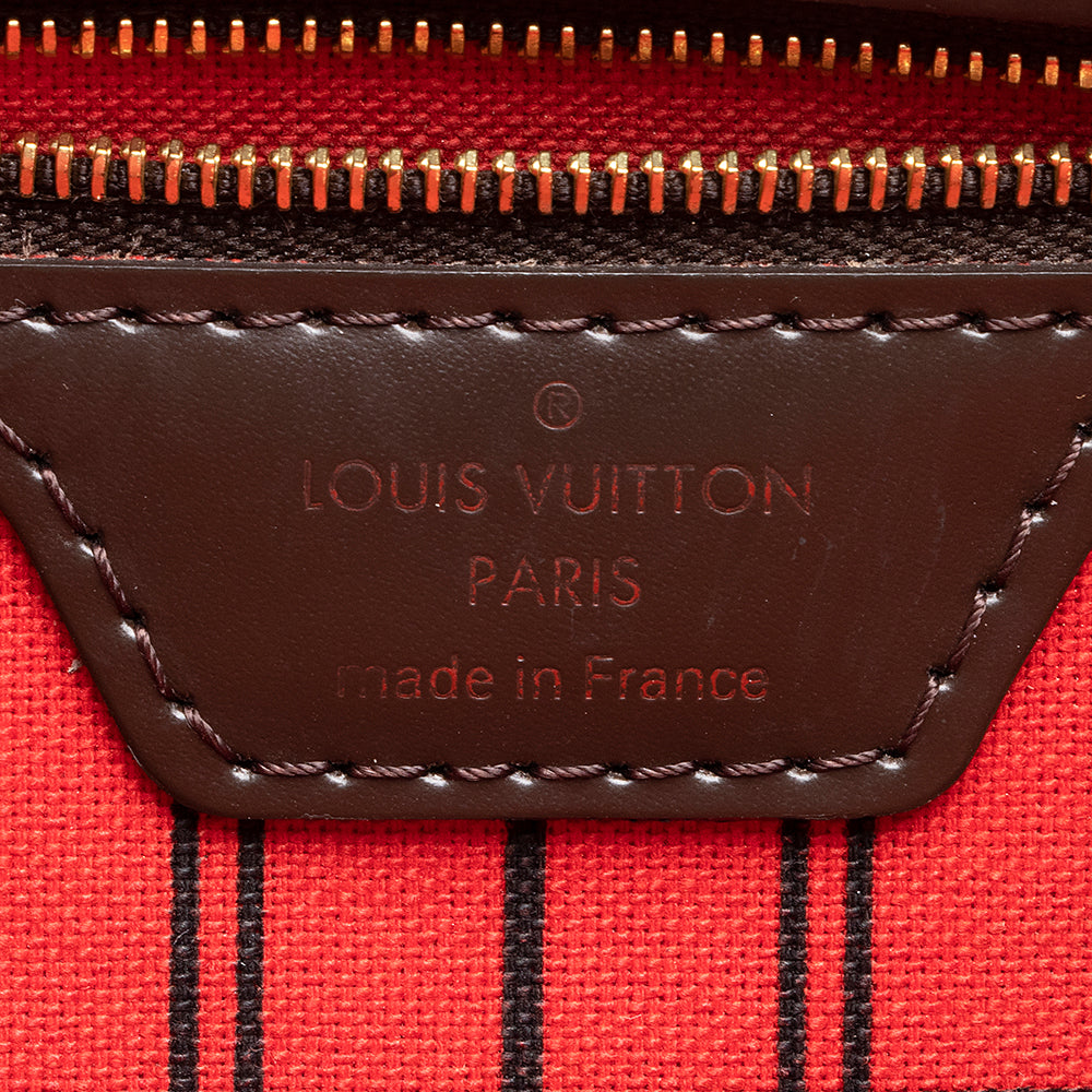 Louis Vuitton Damier Ebene Neverfull PM Tote (SHF-19029)