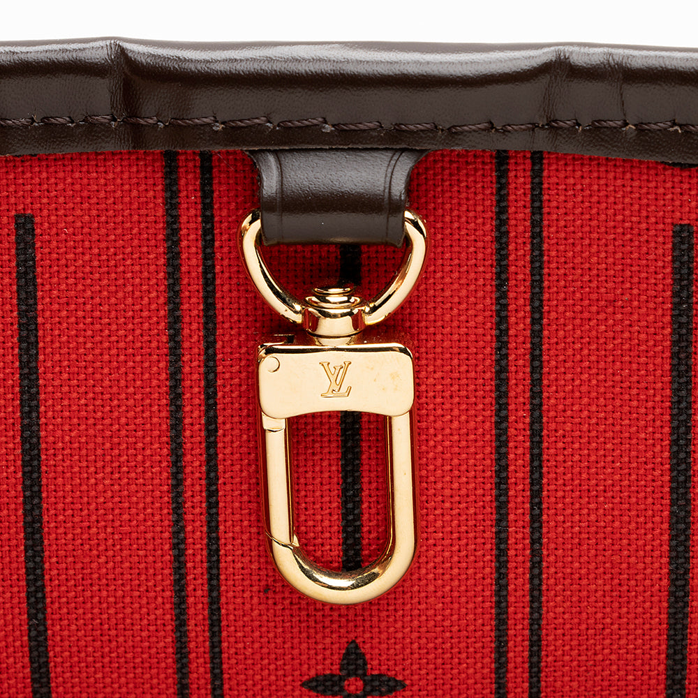 Louis Vuitton Damier Ebene Neverfull PM Tote (SHF-20331)