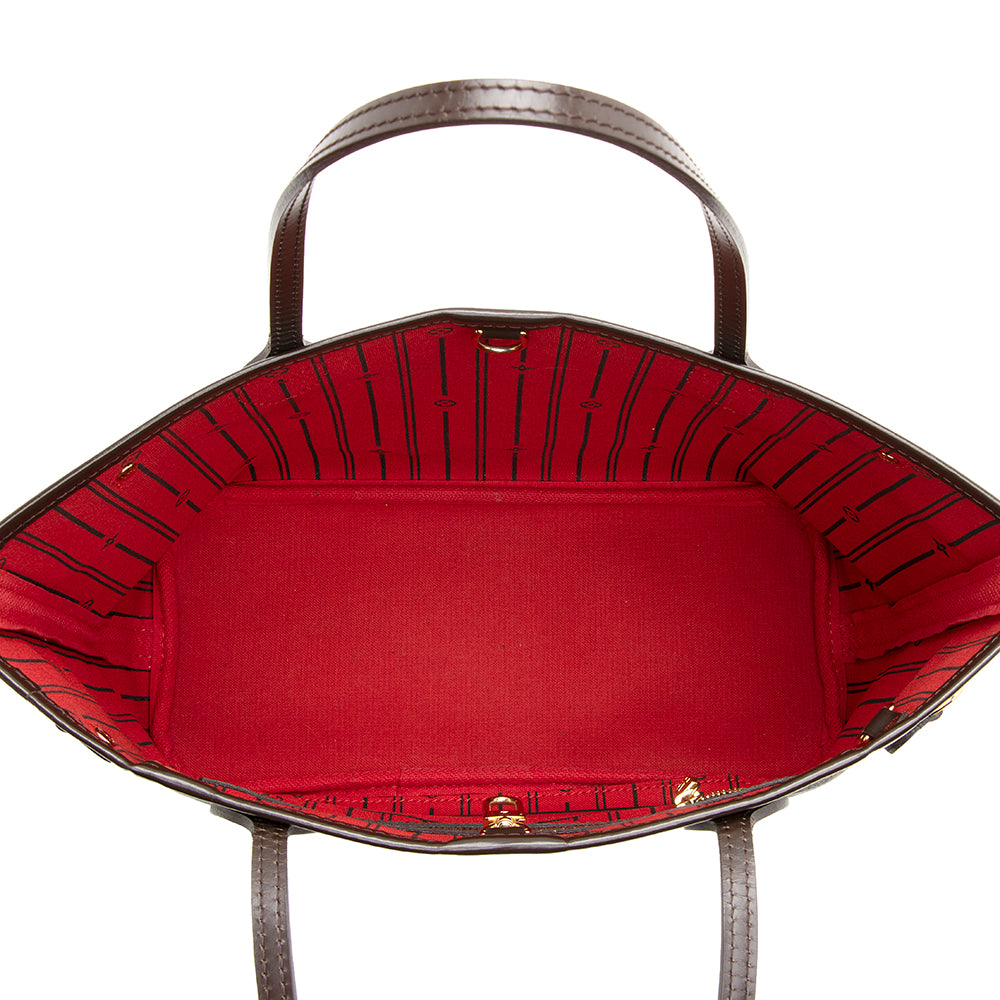 Louis Vuitton Damier Ebene Neverfull PM Tote (SHF-20331)
