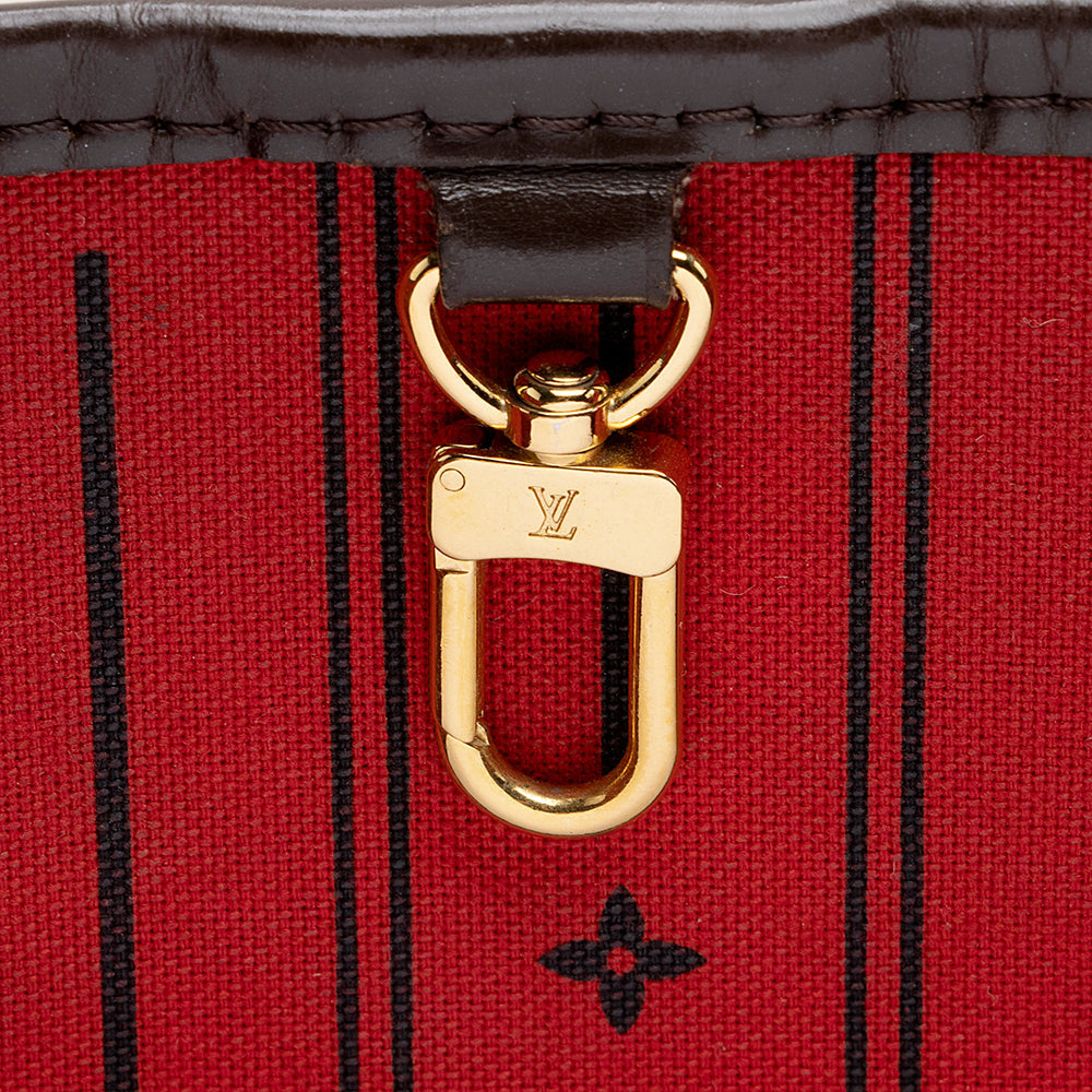 Louis Vuitton Damier Ebene Neverfull PM Tote (SHF-21929)