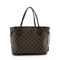 Louis Vuitton Damier Ebene Neverfull PM Tote (SHF-21929)