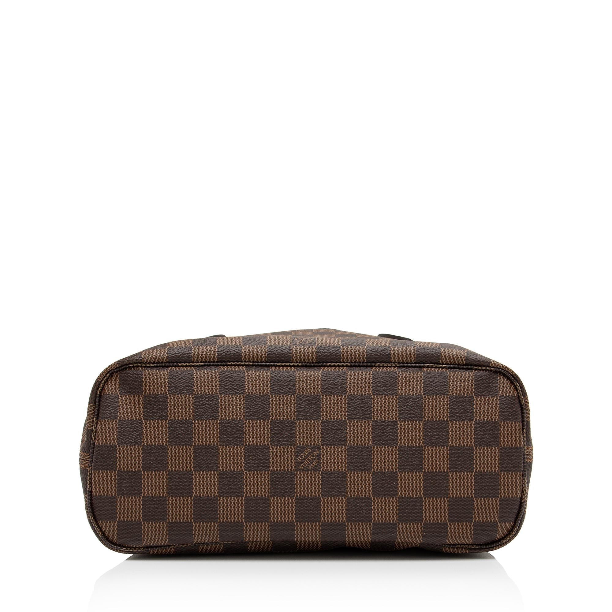 Louis Vuitton Damier Ebene Neverfull PM Tote (SHF-ZUwsqw)