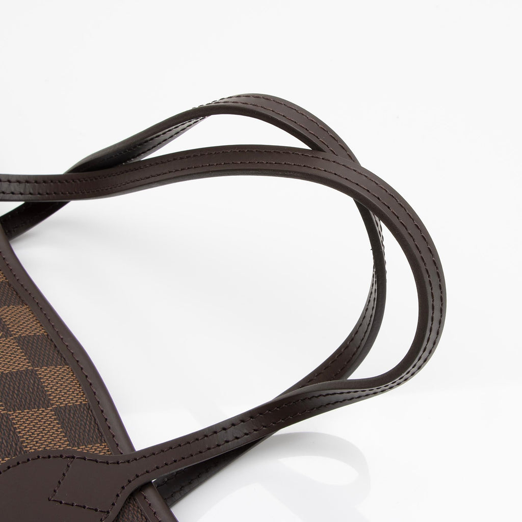 Louis Vuitton Damier Ebene Neverfull PM Tote (SHF-ZUwsqw)