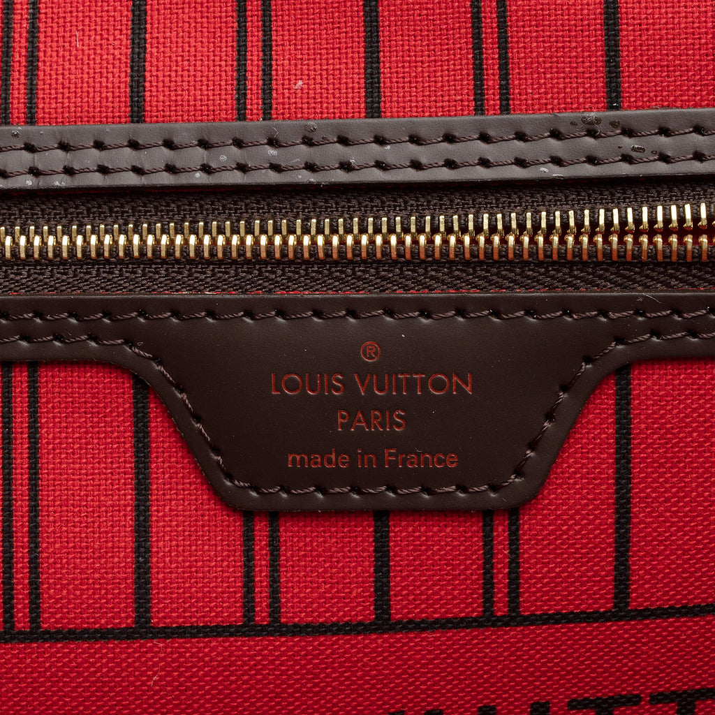 Louis Vuitton Damier Ebene Neverfull PM Tote (SHF-ZUwsqw)