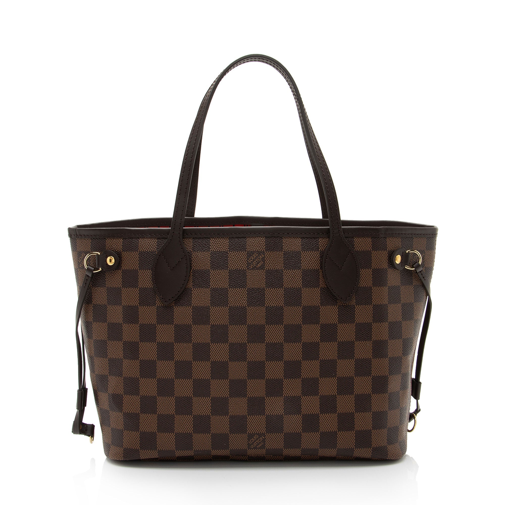 Louis Vuitton Damier Ebene Neverfull PM Tote (SHF-oolqXi)