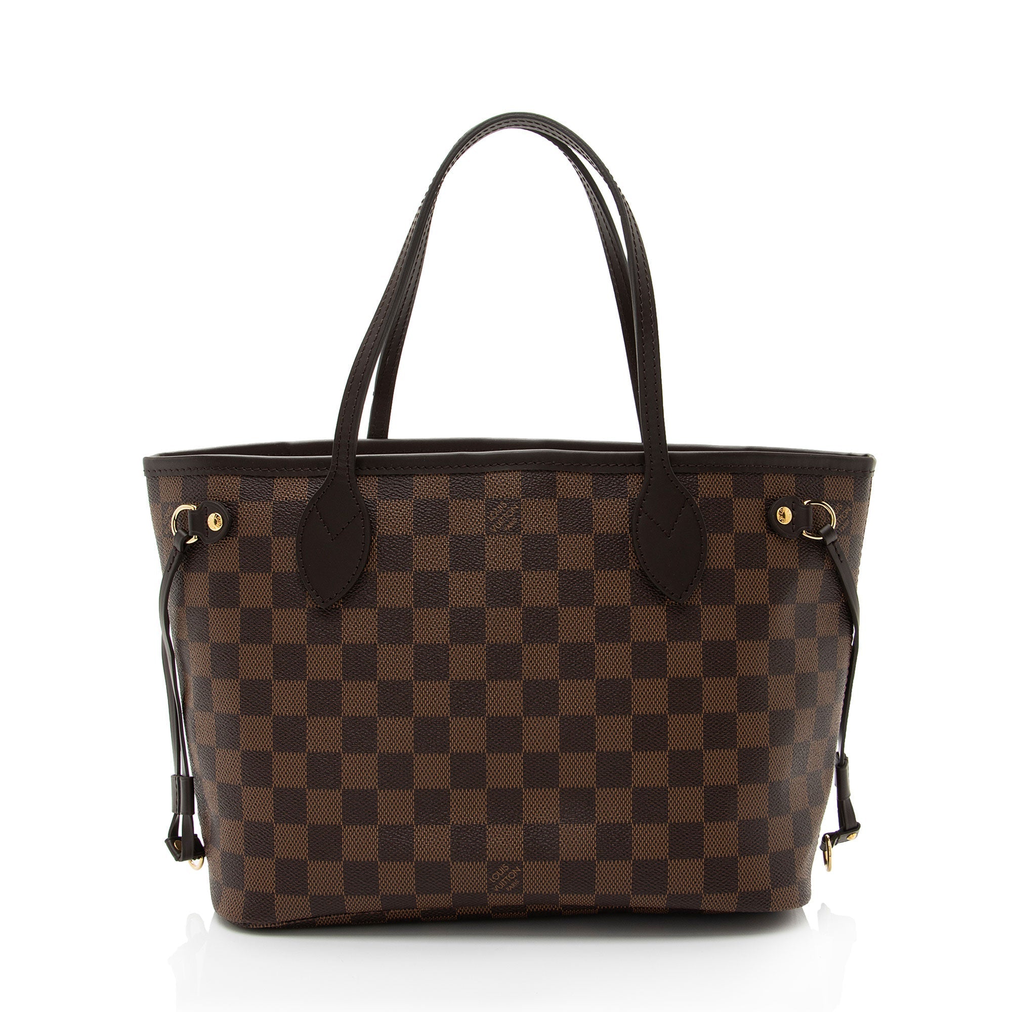 Louis Vuitton Damier Ebene Neverfull PM Tote (SHF-oolqXi)