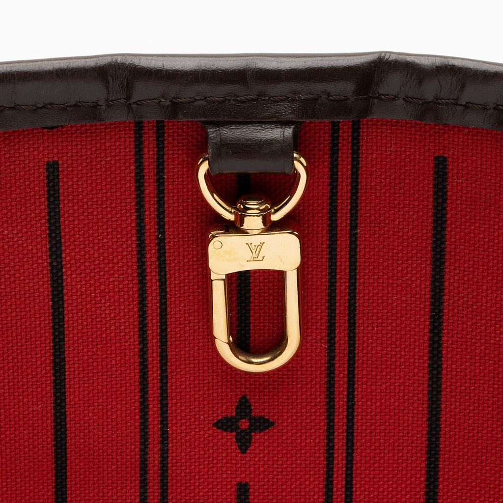Louis Vuitton Damier Ebene Neverfull PM Tote (SHF-vQArNz)
