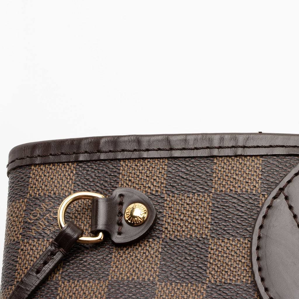 Louis Vuitton Damier Ebene Neverfull PM Tote (SHF-vQArNz)