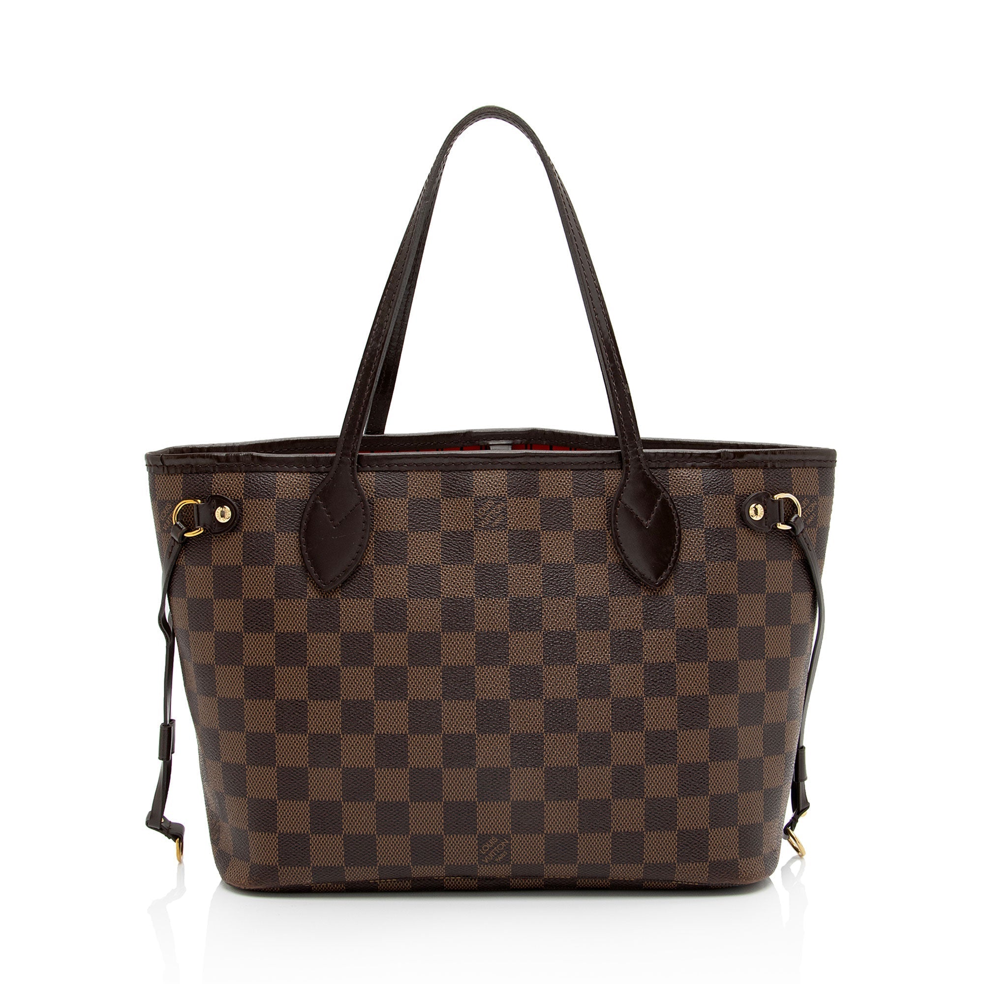 Louis Vuitton Damier Ebene Neverfull PM Tote (SHF-jPQcmv)