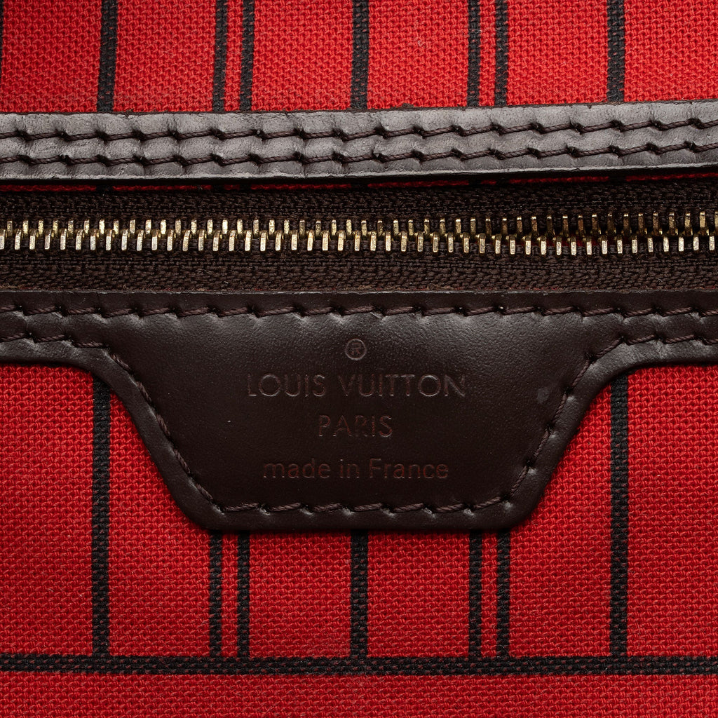 Louis Vuitton Damier Ebene Neverfull PM Tote (SHF-6FfFkS)