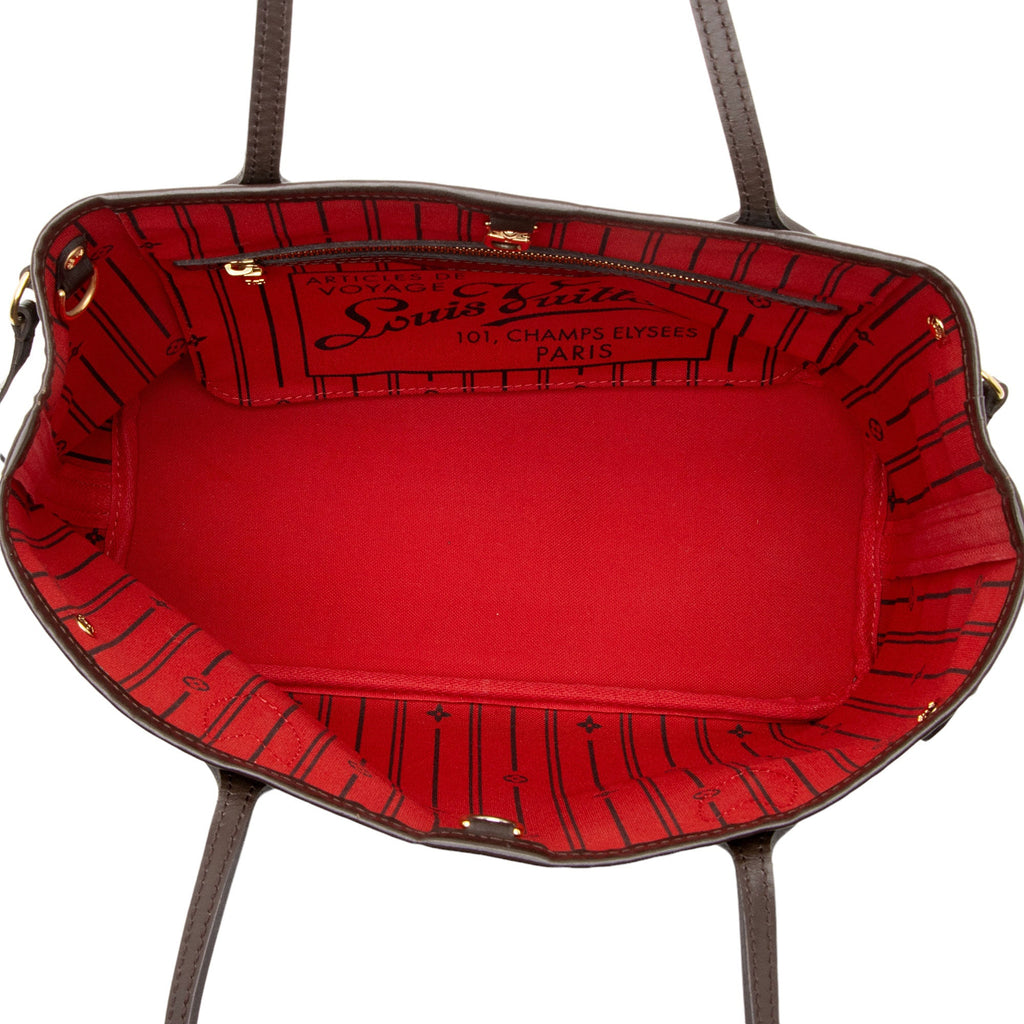 Louis Vuitton Damier Ebene Neverfull PM Tote (SHF-BNyKhH)