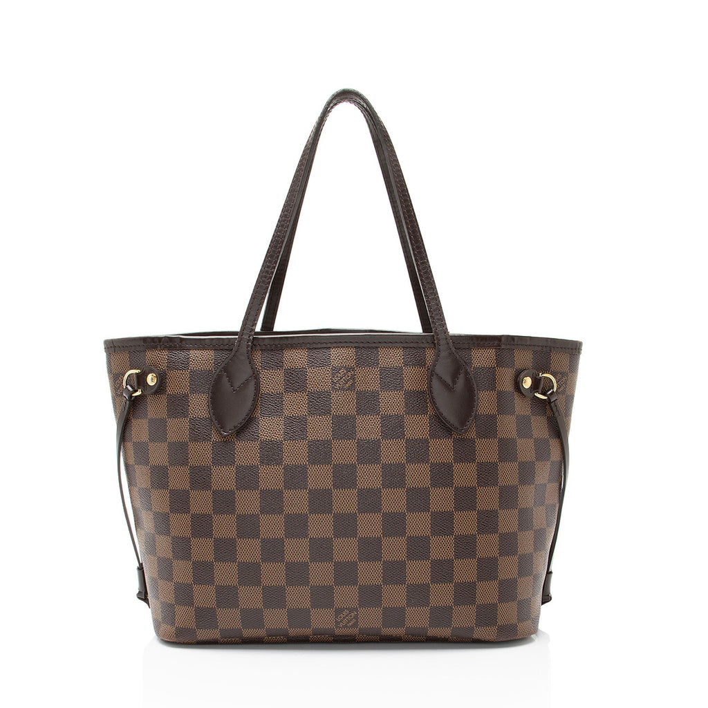 Louis Vuitton Damier Ebene Neverfull PM Tote