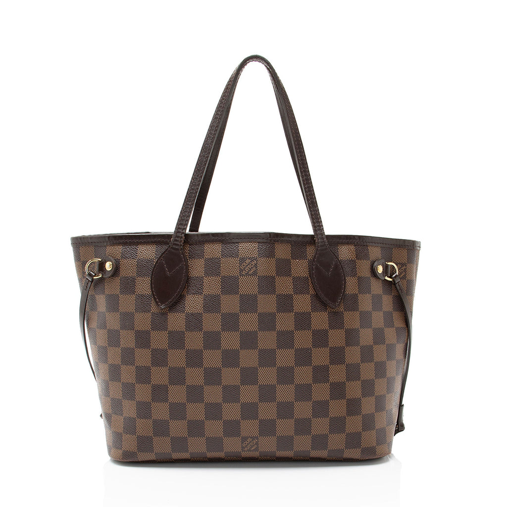 Louis Vuitton Damier Ebene Neverfull PM Tote