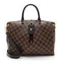 Louis Vuitton Damier Ebene Odeon MM Tote (SHF-eLE9KM)