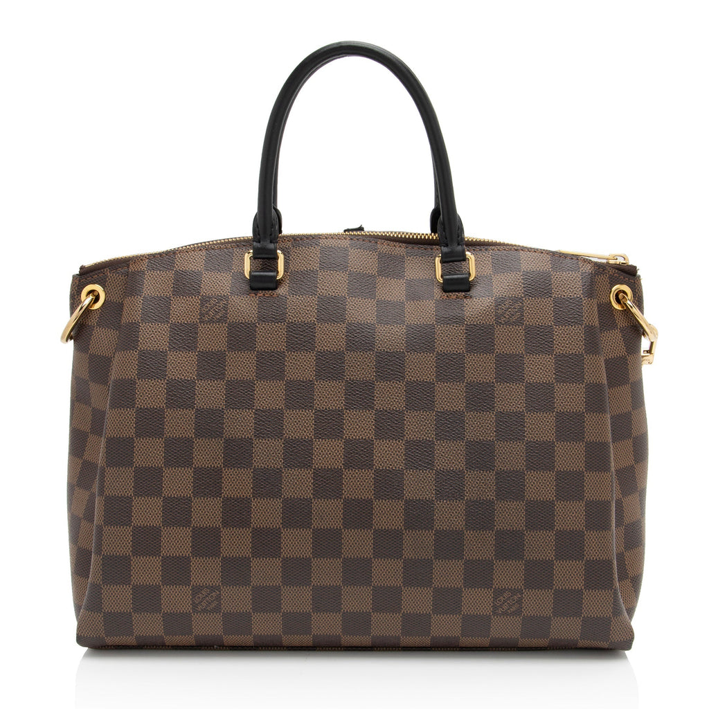 Louis Vuitton Damier Ebene Odeon MM Tote (SHF-IzOfrb)