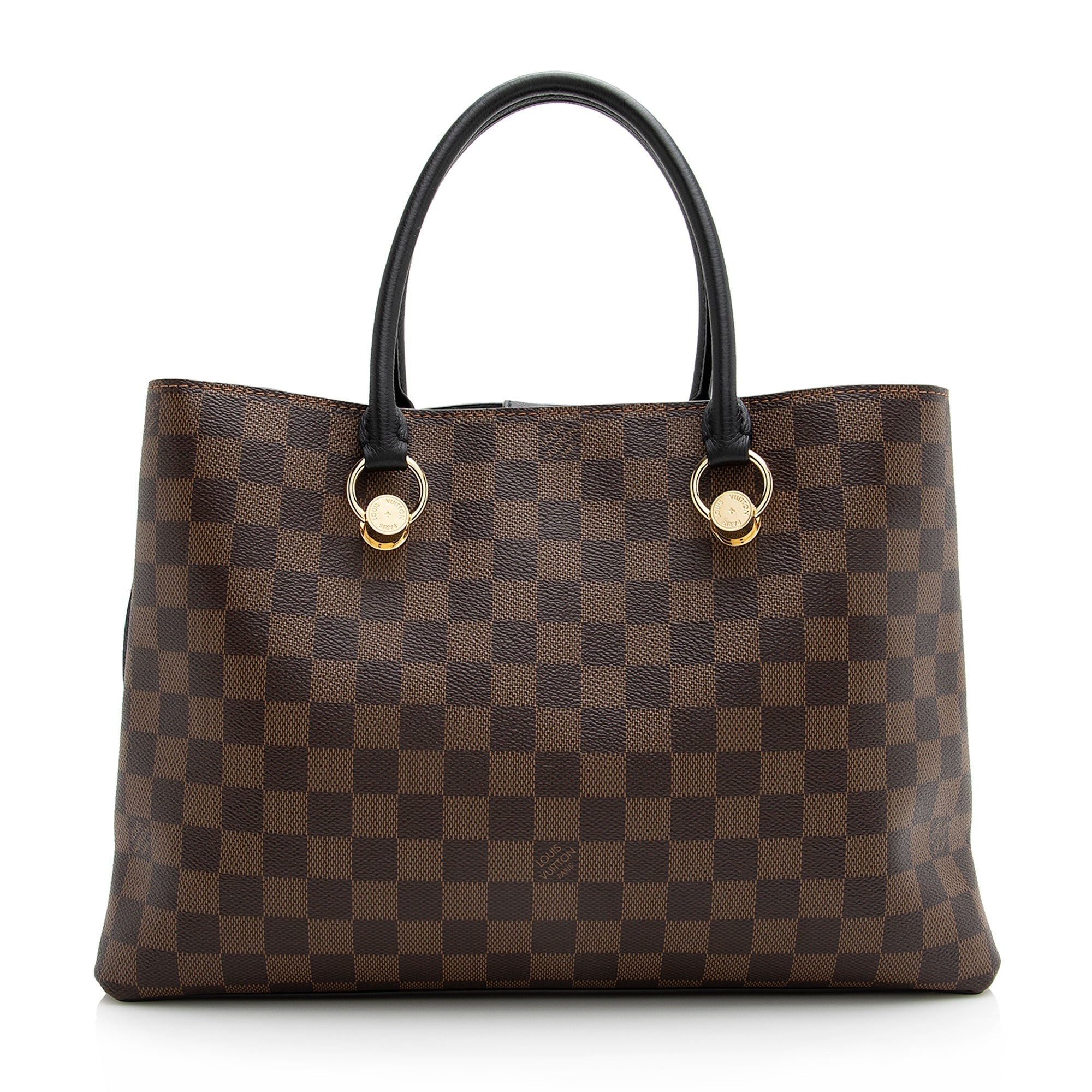 Louis Vuitton Damier Ebene Riverside Tote (SHF-22376)