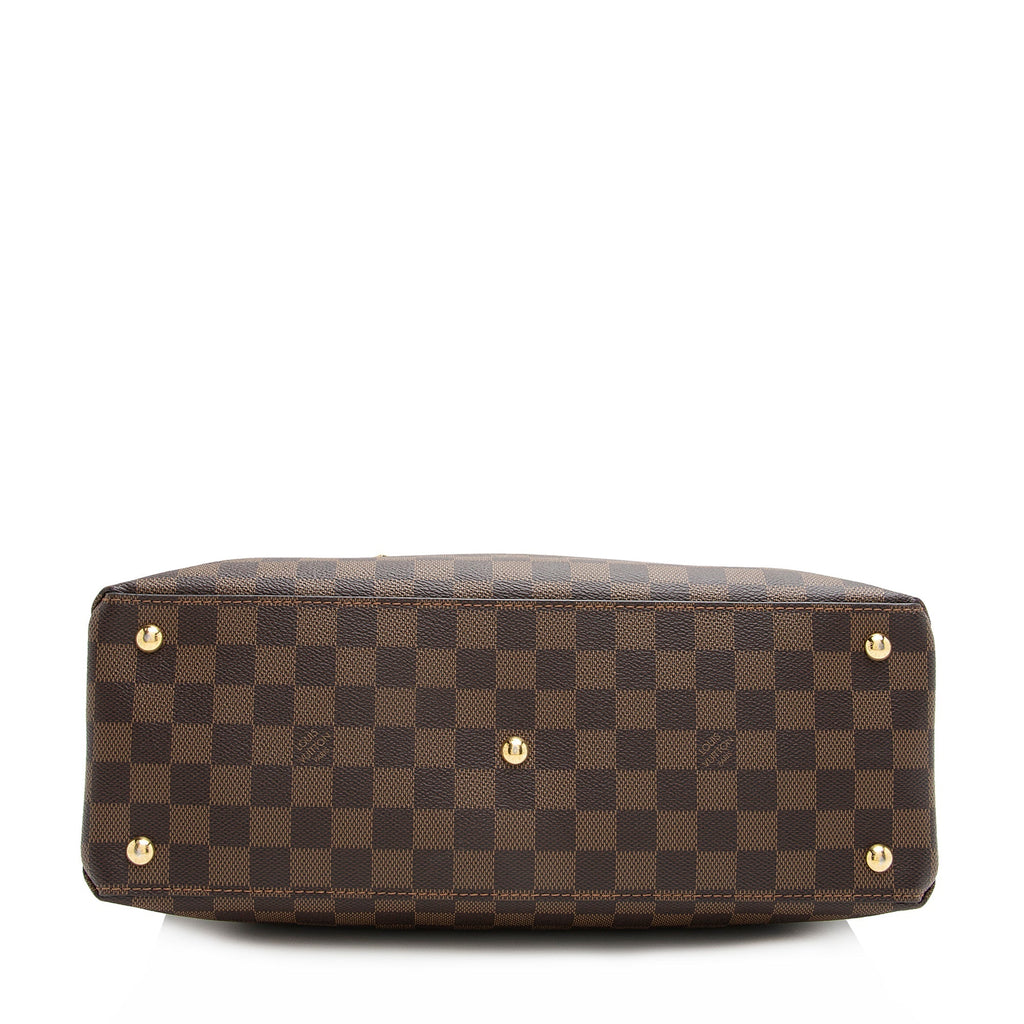 Louis Vuitton Damier Ebene Riverside Tote (SHF-22376)
