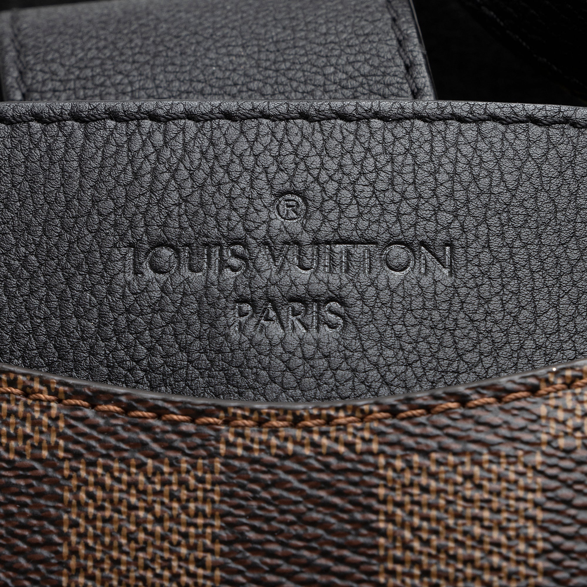 Louis Vuitton Damier Ebene Riverside Tote (SHF-22376)
