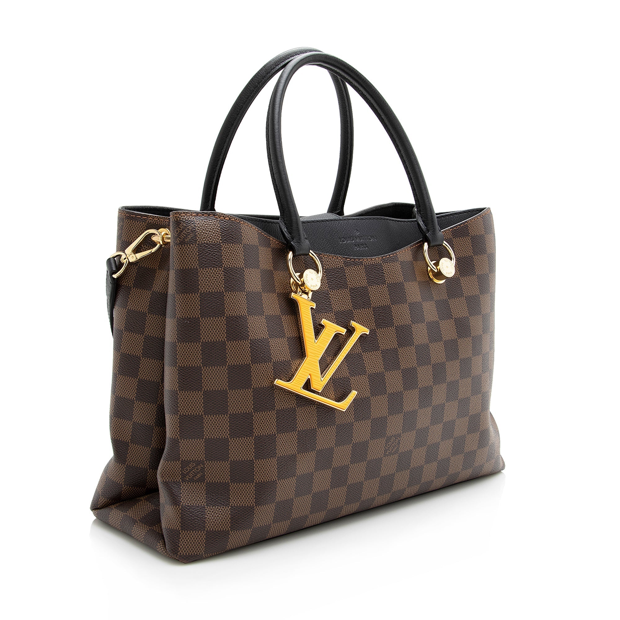 Louis Vuitton Damier Ebene Riverside Tote (SHF-22376)