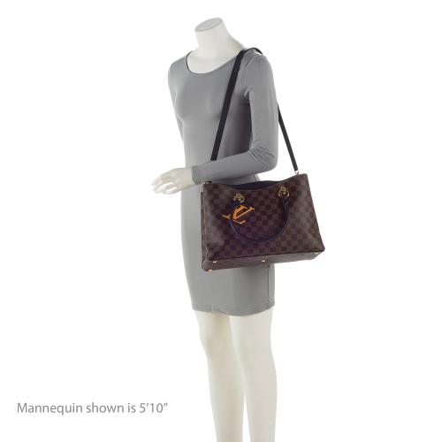 Louis Vuitton Damier Ebene Riverside Tote (SHF-22892)