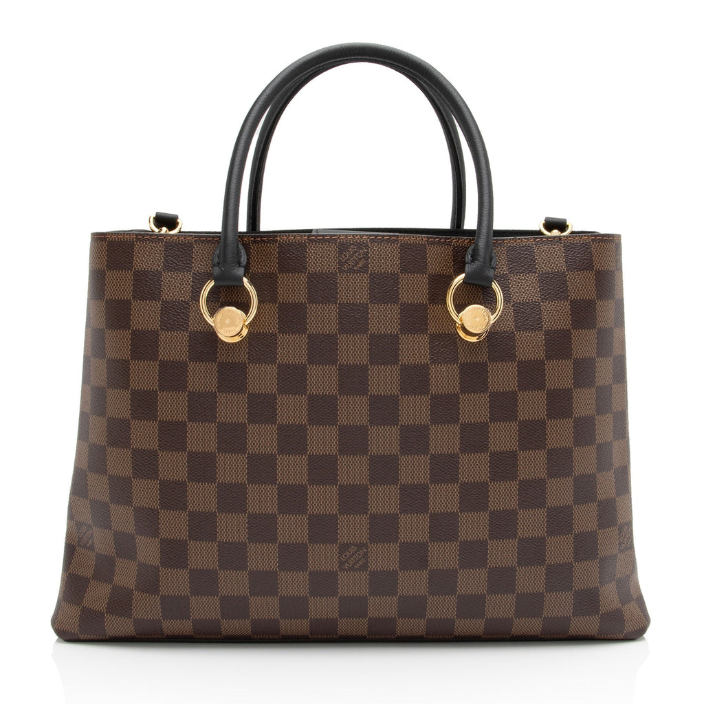 Louis Vuitton Damier Ebene Riverside Tote (SHF-455WtS)