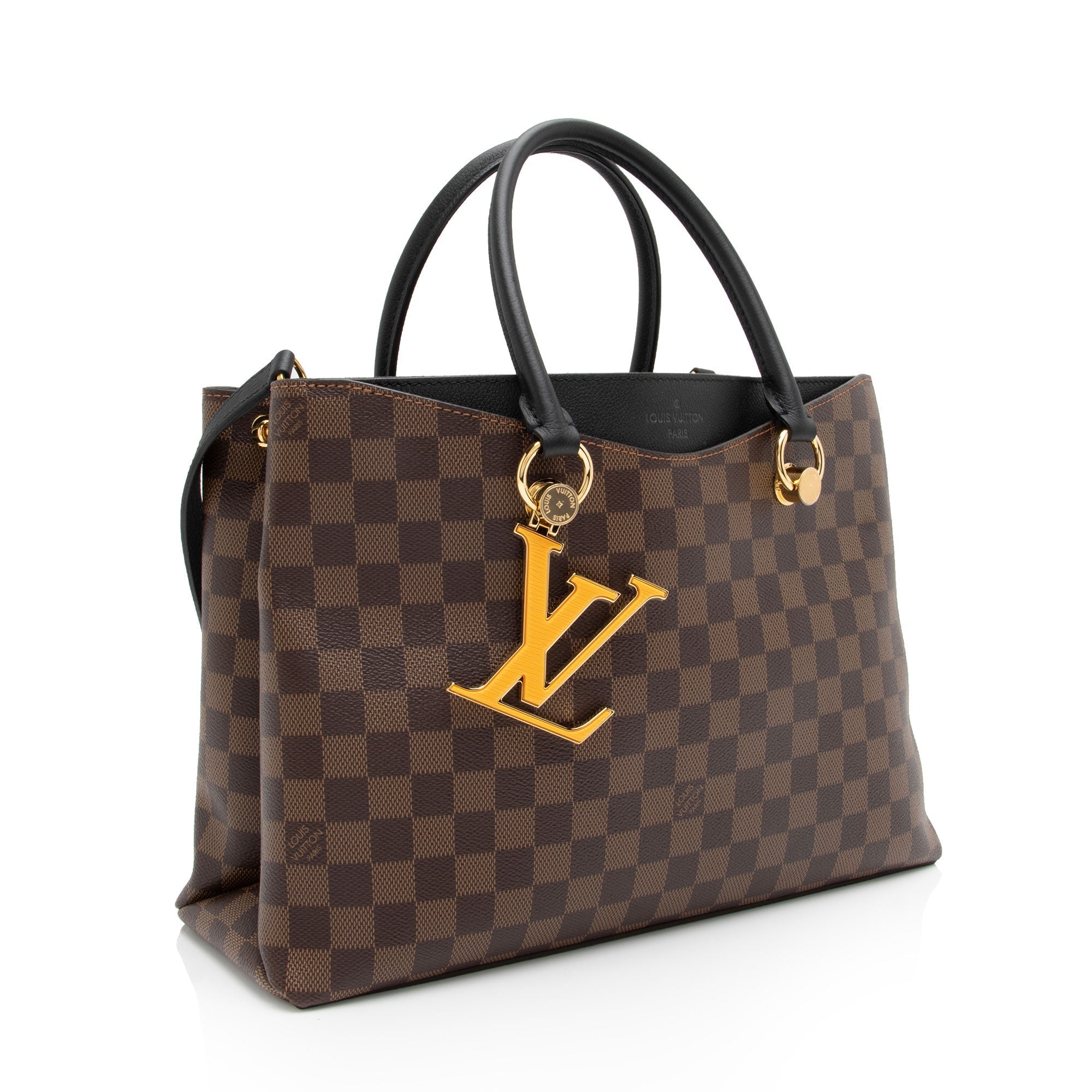 Louis Vuitton Damier Ebene Riverside Tote (SHF-455WtS)