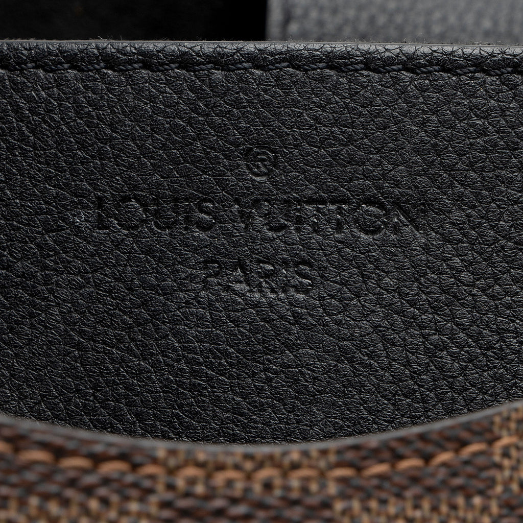 Louis Vuitton Damier Ebene Riverside Tote (SHF-0eGWDx)